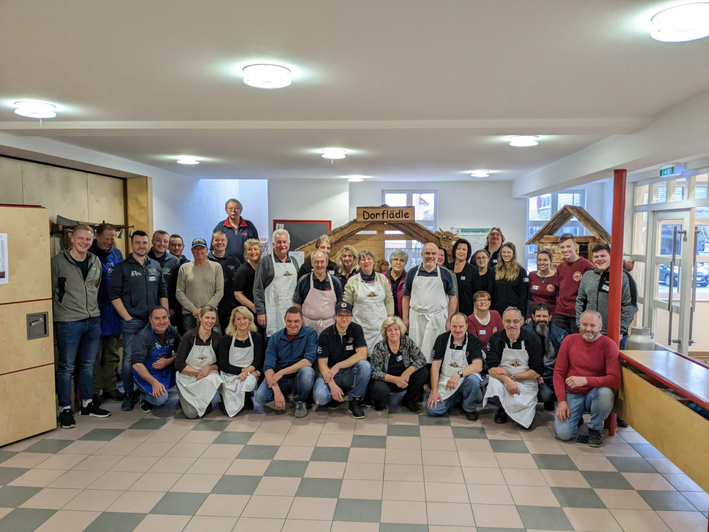 Helfer Team "Schlachtfest"  Feuerwerhr Oldtimerfreunde Welzheim 